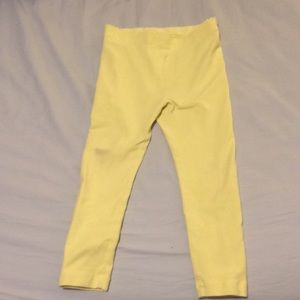 Tea yellow girls pants